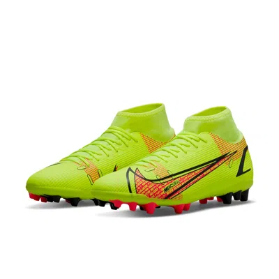 Nike Mercurial Superfly 8 Academy Ag Artificial Grass 'red Yellow'