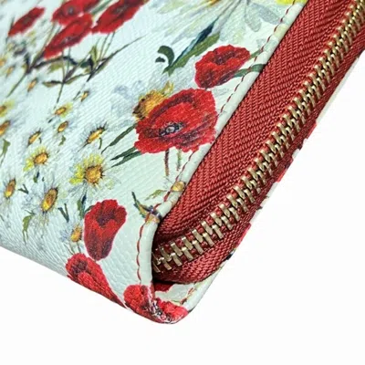 Pre-owned Dolce & Gabbana Multi-color Leather Long Wallet (bi-fold) ()