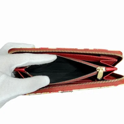 Pre-owned Dolce & Gabbana Multi-color Leather Long Wallet (bi-fold) ()