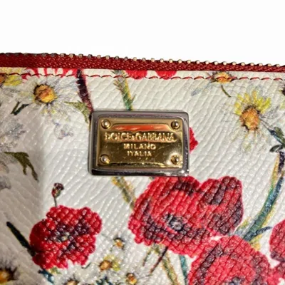 Pre-owned Dolce & Gabbana Multi-color Leather Long Wallet (bi-fold) ()