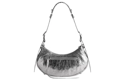 Balenciaga (wmns)  Le Cagole Small Shoulder Bag Metallized 'silver'