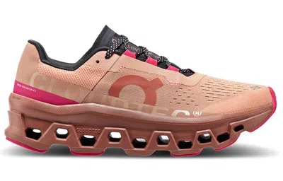 On Running (wmns)  Cloudmonster 'rose Cork' In Pink
