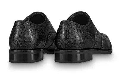 Pre-owned Louis Vuitton Graduate Richelieu Shoes 'black'