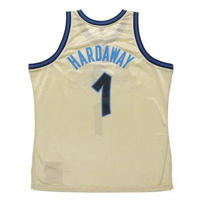 Mitchell & Ness X Nba Gold Orlando Magic 1993-94 Swingman Jersey 'penny Hardaway 1' In Neutral