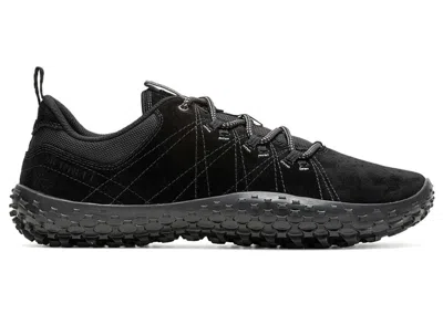 Pre-owned Merrell Men's  Wraptsneakers In Black