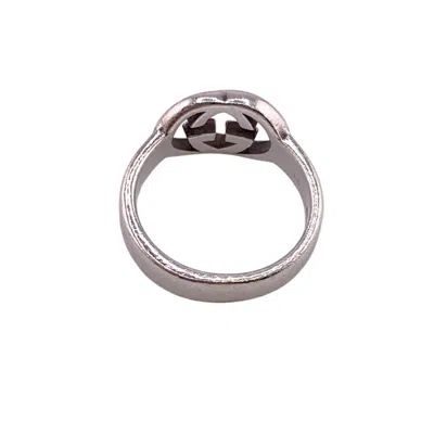 Pre-owned Gucci Silver 925 Band Ring ()