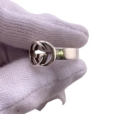 Pre-owned Gucci Silver 925 Band Ring ()