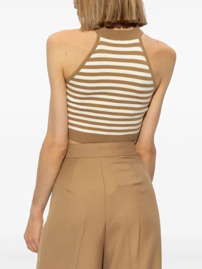 Max Mara Sweaters In Brown