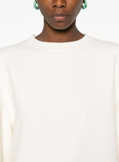 Max Mara Long-sleeved Sweater In Neutral