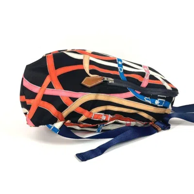 Pre-owned Hermes Multi-color Silk Backpack ()