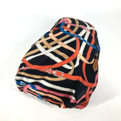 Pre-owned Hermes Multi-color Silk Backpack ()
