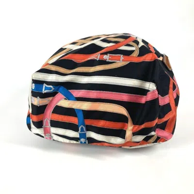 Pre-owned Hermes Multi-color Silk Backpack ()