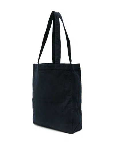 Apc A.p.c. Logo Printed Shoulder Bag In Black