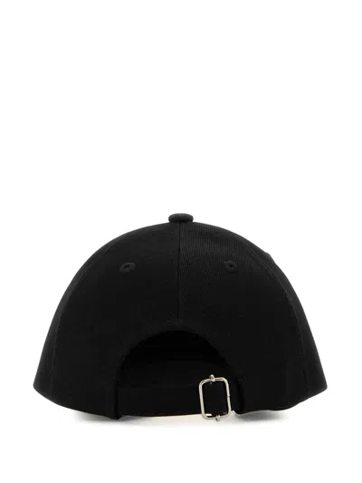 Apc A.p.c. Charlie Black Cotton Hat