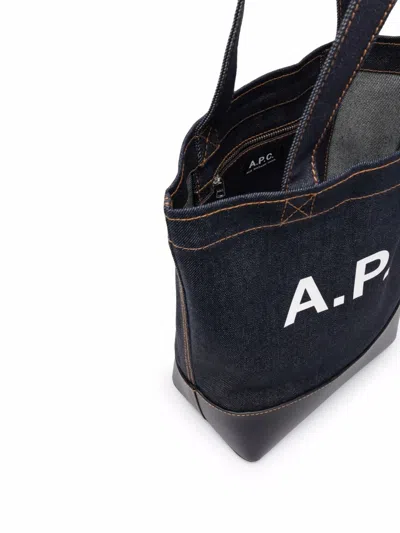 Apc Shoulder Bag A.p.c. Woman Color Navy