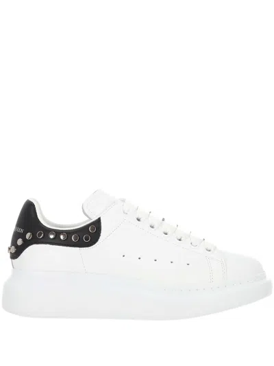 Alexander Mcqueen Alexander Mc Queen Oversize White Black Sneaker With Studs