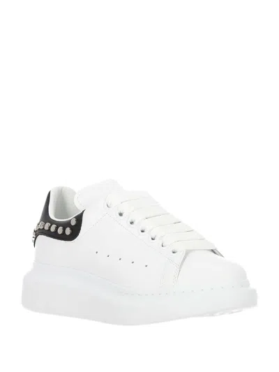 Alexander Mcqueen Alexander Mc Queen Oversize White Black Sneaker With Studs