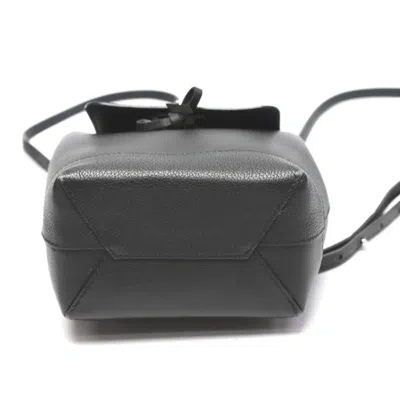 Pre-owned Louis Vuitton Black Noir Leather Backpack ()