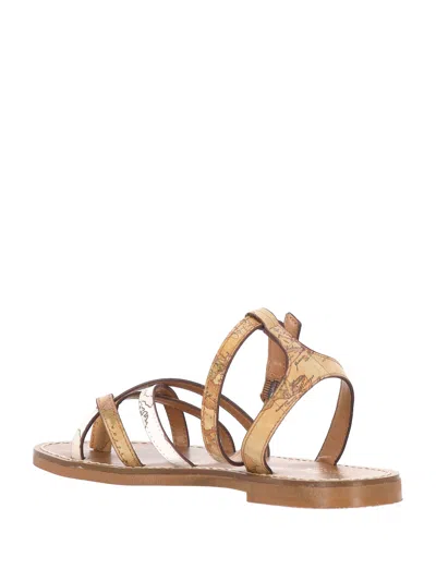 Alviero Martini Geo Natural Leather Sandal