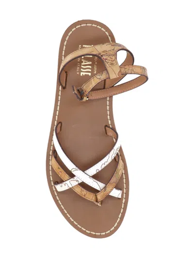 Alviero Martini Geo Natural Leather Sandal