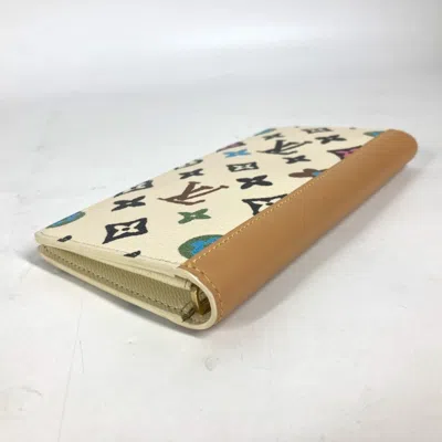 Pre-owned Louis Vuitton Brown Canvas Long Wallet (bi-fold) ()