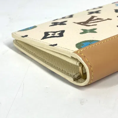 Pre-owned Louis Vuitton Brown Canvas Long Wallet (bi-fold) ()