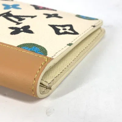 Pre-owned Louis Vuitton Brown Canvas Long Wallet (bi-fold) ()