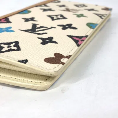 Pre-owned Louis Vuitton Brown Canvas Long Wallet (bi-fold) ()