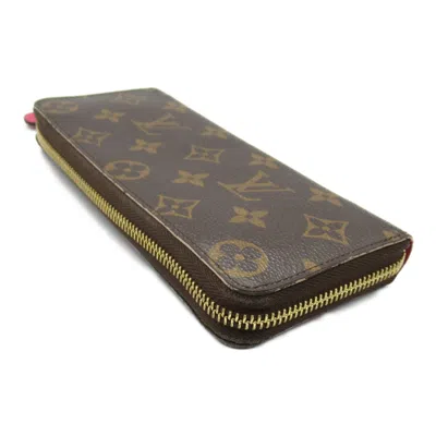 Pre-owned Louis Vuitton Brown Coated Canvas Monogram Pvc Long Wallet (bi-fold) ()