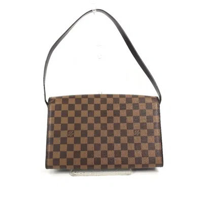 Pre-owned Louis Vuitton Brown Damier Canvas Ebene Damier Canvas Shoulder Bag ()