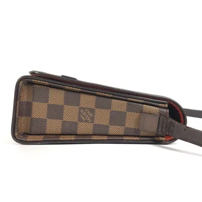 Pre-owned Louis Vuitton Brown Damier Canvas Ebene Damier Canvas Shoulder Bag ()