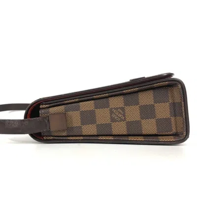Pre-owned Louis Vuitton Brown Damier Canvas Ebene Damier Canvas Shoulder Bag ()