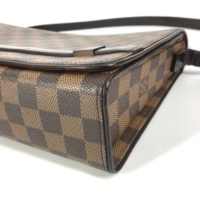Pre-owned Louis Vuitton Brown Damier Canvas Ebene Damier Canvas Shoulder Bag ()