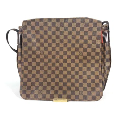 Pre-owned Louis Vuitton Brown Ebene Damier Canvas Shoulder Bag ()