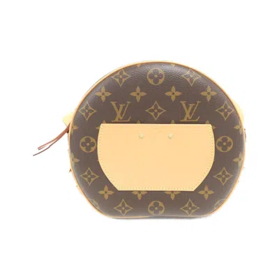 Pre-owned Louis Vuitton Brown Marron Coated Canvas Shoulder Bag ()