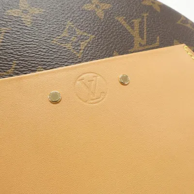 Pre-owned Louis Vuitton Brown Marron Coated Canvas Shoulder Bag ()