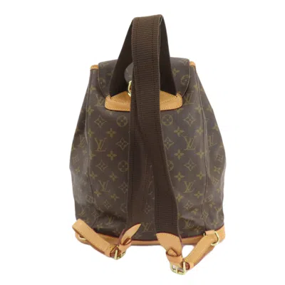 Pre-owned Louis Vuitton Brown Monogram Canvas Backpack ()
