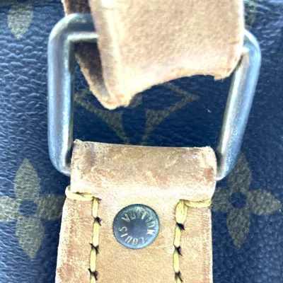 Pre-owned Louis Vuitton Brown Monogram Canvas Shoulder Bag ()