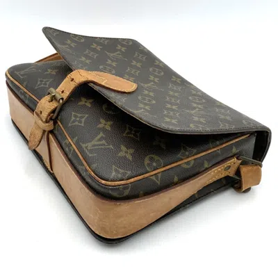 Pre-owned Louis Vuitton Brown Monogram Canvas Shoulder Bag ()