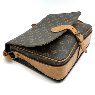 Pre-owned Louis Vuitton Brown Monogram Canvas Shoulder Bag ()