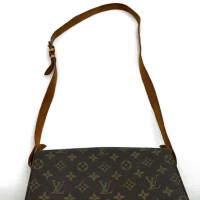 Pre-owned Louis Vuitton Brown Monogram Canvas Shoulder Bag ()