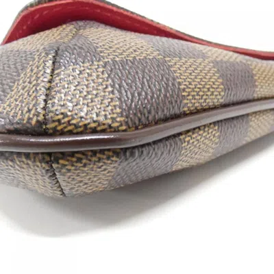 Pre-owned Louis Vuitton Damier Canvas Ebene Coated Canvas Shoulder Bag ()