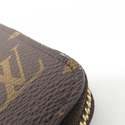Pre-owned Louis Vuitton Fuchsia Marron Monogram Monogram Long Wallet (bi-fold) () In Multi