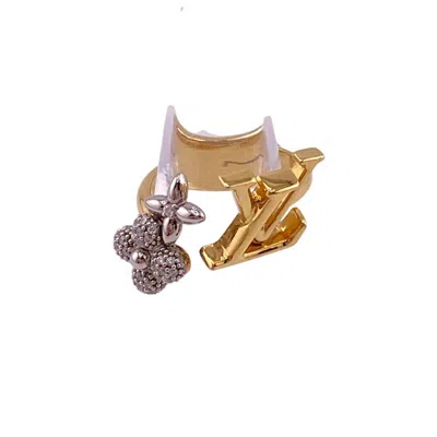 Pre-owned Louis Vuitton Gold Plating Band Ring ()