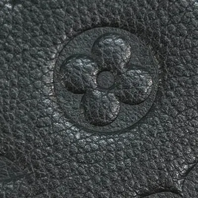 Pre-owned Louis Vuitton Infini Navy Monogram Empreinte Long Wallet (bi-fold) ()