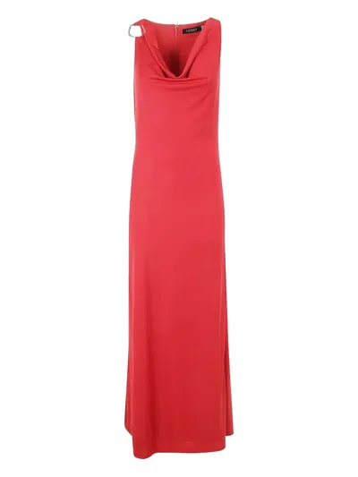 Ralph Lauren Elkanah Sleeveless Gown Dress