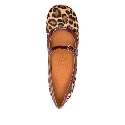 Chie Mihara 60mm Leopard-print Block-heel Pumps