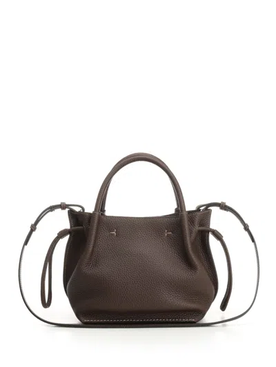Tod's Buz Sacca Piccola Handbags Brown