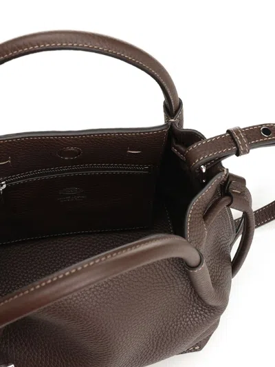 Tod's Buz Sacca Piccola Handbags Brown