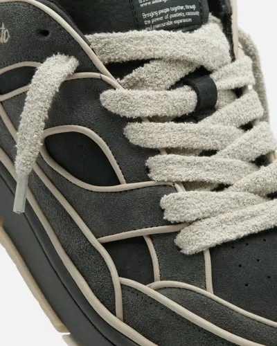 Axel Arigato Area Lo Sneaker Sneakers In Black Suede In Multi